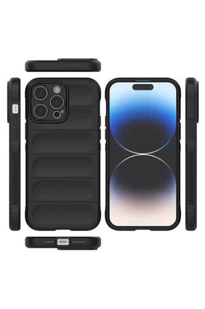 Newface Apple iPhone 14 Pro Kılıf Optimum Silikon - Siyah