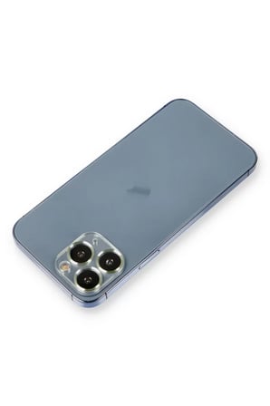 Newface Apple iPhone 11 Pro Max Metal Kamera Lens Koruma Cam - Açık Yeşil