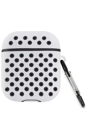 Newface Apple Airpods 3 (3.nesil) Spor Delikli Kılıf - Gri-Siyah