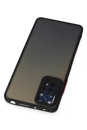 Newface Xiaomi Redmi Note 12 Pro 4G Kılıf Montreal Silikon Kapak - Siyah