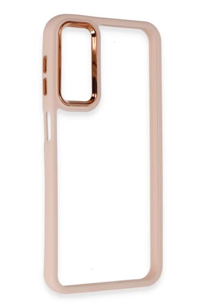 Newface Samsung Galaxy A14 4G Kılıf Dora Kapak - Pudra