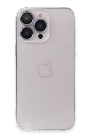 Newface Apple iPhone 13 Pro Kılıf Luko Lens Silikon - Sierra Blue