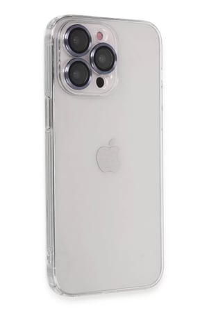 Newface Apple iPhone 13 Pro Kılıf Luko Lens Silikon - Sierra Blue