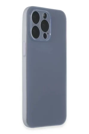 Newface Apple iPhone 15 Pro Kılıf Puma Silikon - Mavi