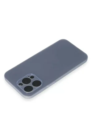 Newface Apple iPhone 15 Pro Kılıf Puma Silikon - Mavi
