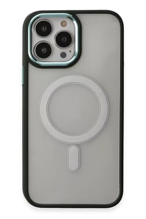 Newface Apple iPhone 15 Pro Kılıf Room Magneticsafe Silikon - Köknar Yeşili