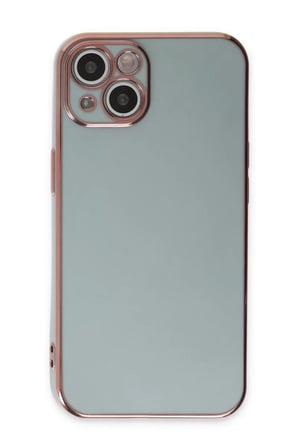 Newface Apple iPhone 15 Kılıf Volet Silikon - Açık Yeşil