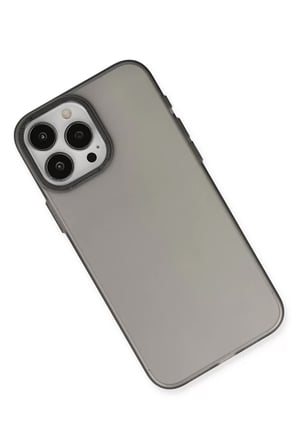 Newface Apple iPhone 15 Pro Kılıf Modos Metal Kapak - Siyah