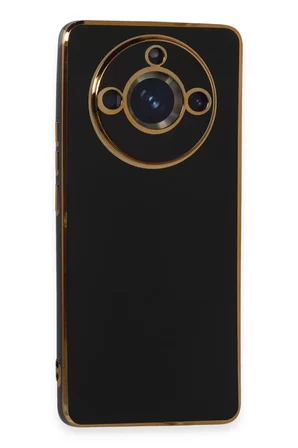 Newface Realme 11 Pro Kılıf Volet Silikon - Siyah