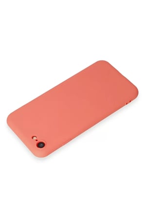 Newface Apple iPhone 7 Kılıf First Silikon - Turuncu
