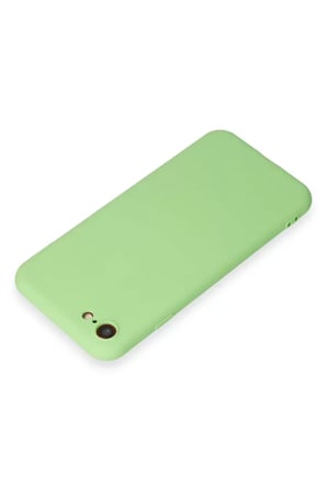 Newface Apple iPhone 7 Kılıf First Silikon - Açık Yeşil