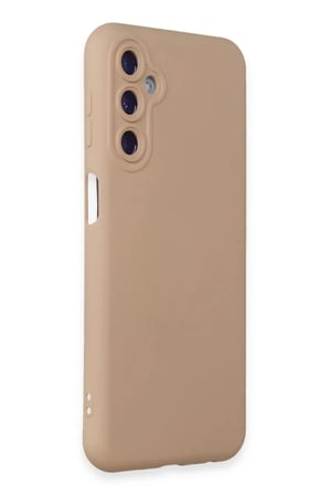 Newface Samsung Galaxy M34 5G Kılıf Nano içi Kadife Silikon - Pudra