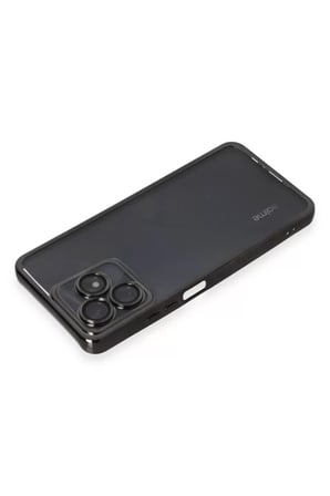 Newface Realme C53 Kılıf Razer Lensli Silikon - Siyah