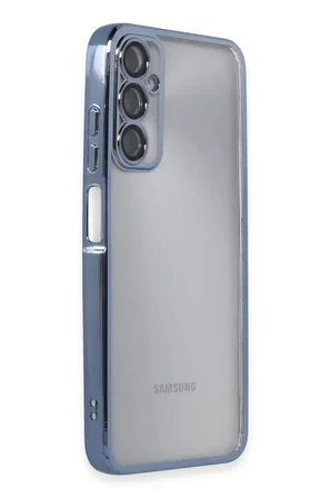 Newface Samsung Galaxy A05S Kılıf Razer Lensli Silikon - Açık Mavi