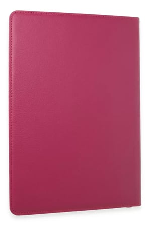 Newface Samsung Galaxy X610 Tab S9 FE Plus 12.4 Kılıf 360 Tablet Deri Kılıf - Pembe
