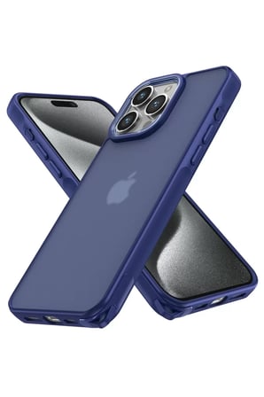 Newface Apple iPhone 14 Pro Max Kılıf Elegant Kapak - Lacivert