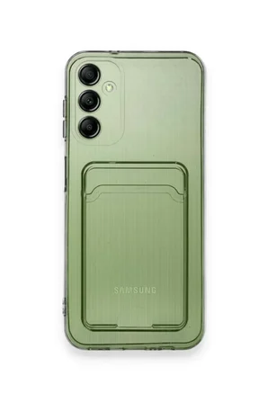 Newface Samsung Galaxy A15 4G Kılıf Kart Şeffaf Silikon - Şeffaf