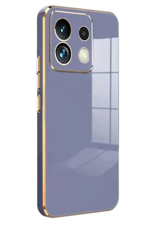 Newface Xiaomi Poco M6 Pro 4G Kılıf Volet Silikon - Mavi