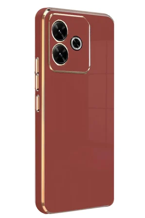 Newface Xiaomi Redmi 13 4G Kılıf Volet Silikon - Kırmızı
