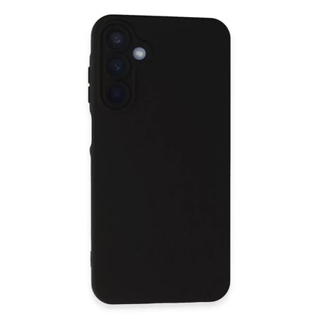Newface Samsung Galaxy A15 4G Kılıf Nano içi Kadife Silikon - Siyah