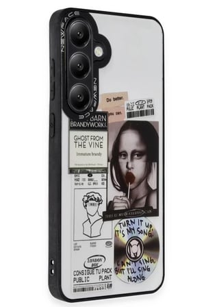 Newface Samsung Galaxy A15 4G Kılıf Mirror Desenli Kapak - Mirror - 2