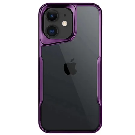 Newface Apple iPhone 11 Kılıf Boyi Silikon Kapak - Derin Mor