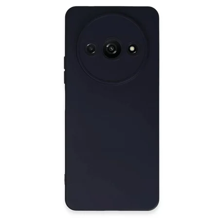 Newface Xiaomi Redmi A3 4G Kılıf Nano içi Kadife Silikon - Lacivert