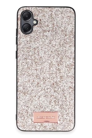 Onegif Samsung Galaxy A05 Bright Simli Kapak - Gold