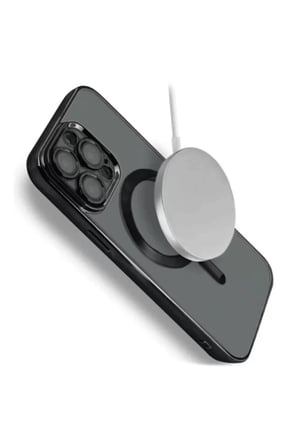 Newface Apple iPhone 16 Pro Max Kılıf Kross Magneticsafe Kapak - Siyah