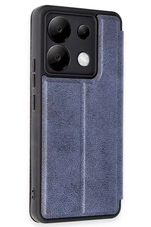 Newface Xiaomi Redmi Note 13 Pro 5G Kılıf Flip Cover - Lacivert