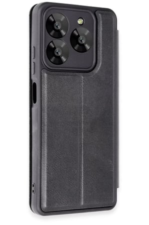 Newface General Mobile Era 50 Kılıf Flip Cover - Siyah