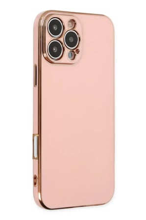 Newface Apple iPhone 16 Pro Kılıf Volet Silikon - Pembe