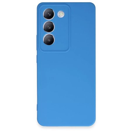 Newface Vivo V30 Lite 4G Kılıf First Silikon - Mavi
