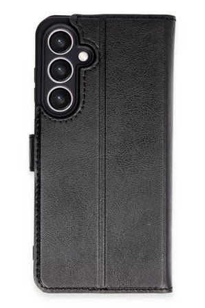 Newface Samsung Galaxy S24 FE Kılıf Trend S Plus Kapaklı Kılıf - Siyah