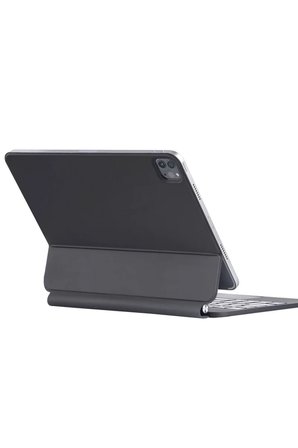 Newface Apple iPad Pro 13 (2024) Kılıf X9P Magic Manyetik Klavyeli Tablet Kılıfı - Siyah