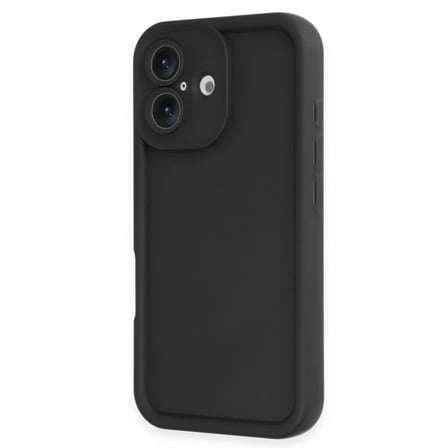 Newface Apple iPhone 16 Kılıf Viera Silikon - Siyah