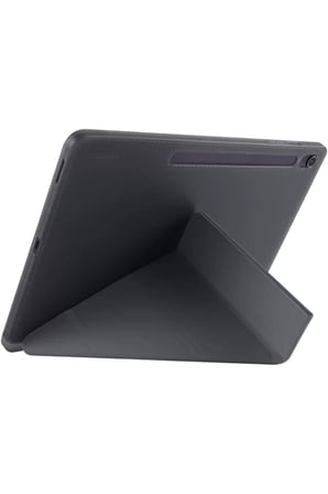 Newface Apple iPad Pro 13 (2024) Kılıf Kalemlikli Hugo Tablet Kılıfı - Siyah