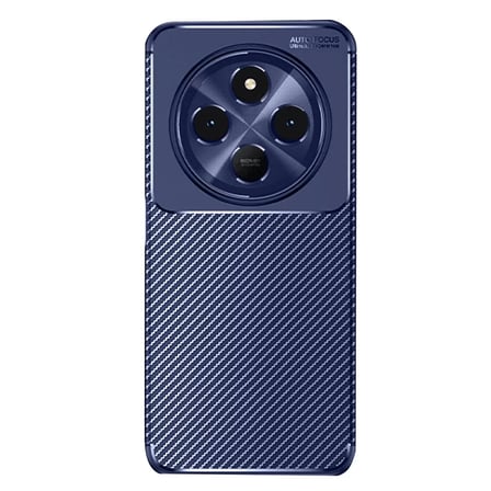 Newface Xiaomi Redmi 14C Kılıf Auto Focus Karbon Kapak - Lacivert