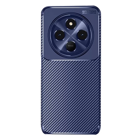 Newface Xiaomi Redmi 14C Kılıf Auto Focus Karbon Kapak - Lacivert