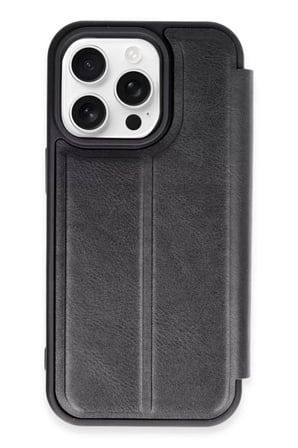 Newface Apple iPhone 14 Pro Kılıf Flip Cover - Siyah