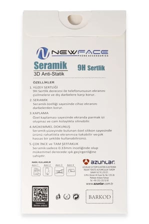 Newface Samsung Galaxy A26 3D Antistatik Seramik Nano Ekran Koruyucu