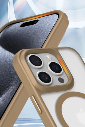 Newface Apple iPhone 14 Pro Max Kılıf Enka Magsafe Silikon Kılıf - Titan Gri