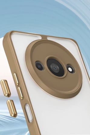 Newface Xiaomi Redmi A3 4G Kılıf Penta Silikon Kılıf - Şeffaf