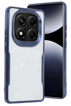 Newface Xiaomi Redmi Note 14 Pro Plus Kılıf Boyi Silikon Kapak - Lacivert