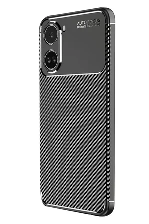 Newface Xiaomi Poco X7 Pro Kılıf Auto Focus Karbon Kapak - Siyah