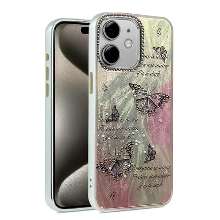 Newface Apple iPhone 11 Kılıf Blade Aynalı Desenli Kapak - Desen 6