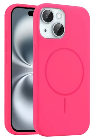 Joko Apple iPhone 15 Kılıf Jully Magsafe Kapak - Pembe