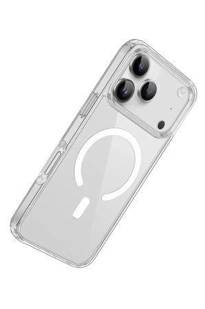 Newface Apple iPhone 17 Pro Max Kılıf Pc Real Magsafe Kapak - Şeffaf