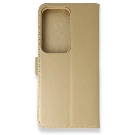 Newface Samsung Galaxy S20 Ultra Trend S Plus Kapaklı Kılıf - Gold