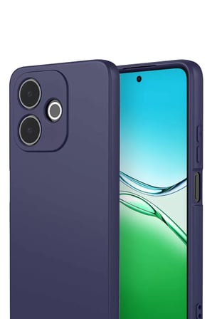 Newface Oppo A5 Pro 4G First Silikon - Lacivert